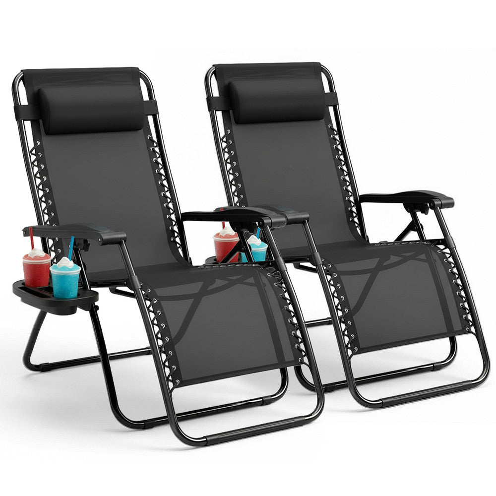 LUXURY Zero Gravity Chairs Set of 2