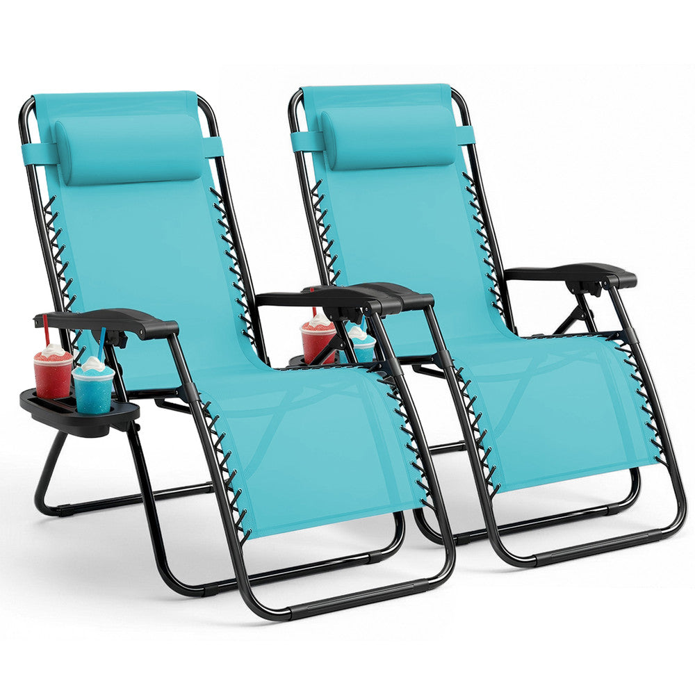 LUXURY Zero Gravity Chairs Set of 2