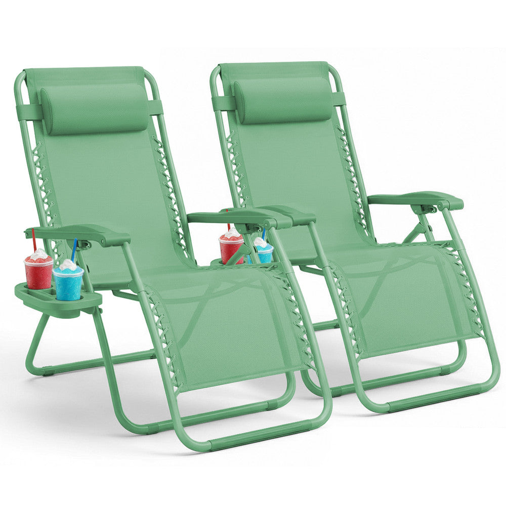 LUXURY Zero Gravity Chairs Set of 2