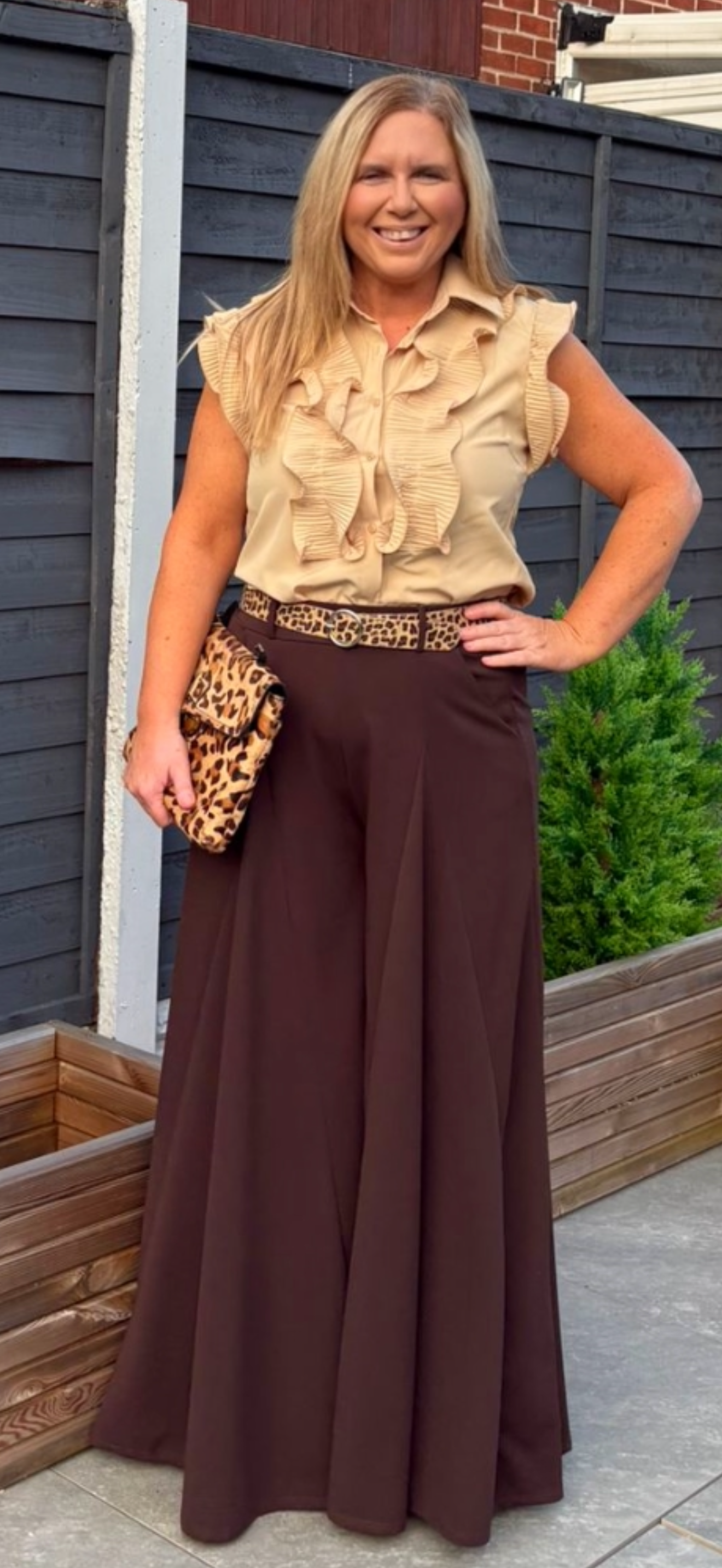 ANNA shirt beige