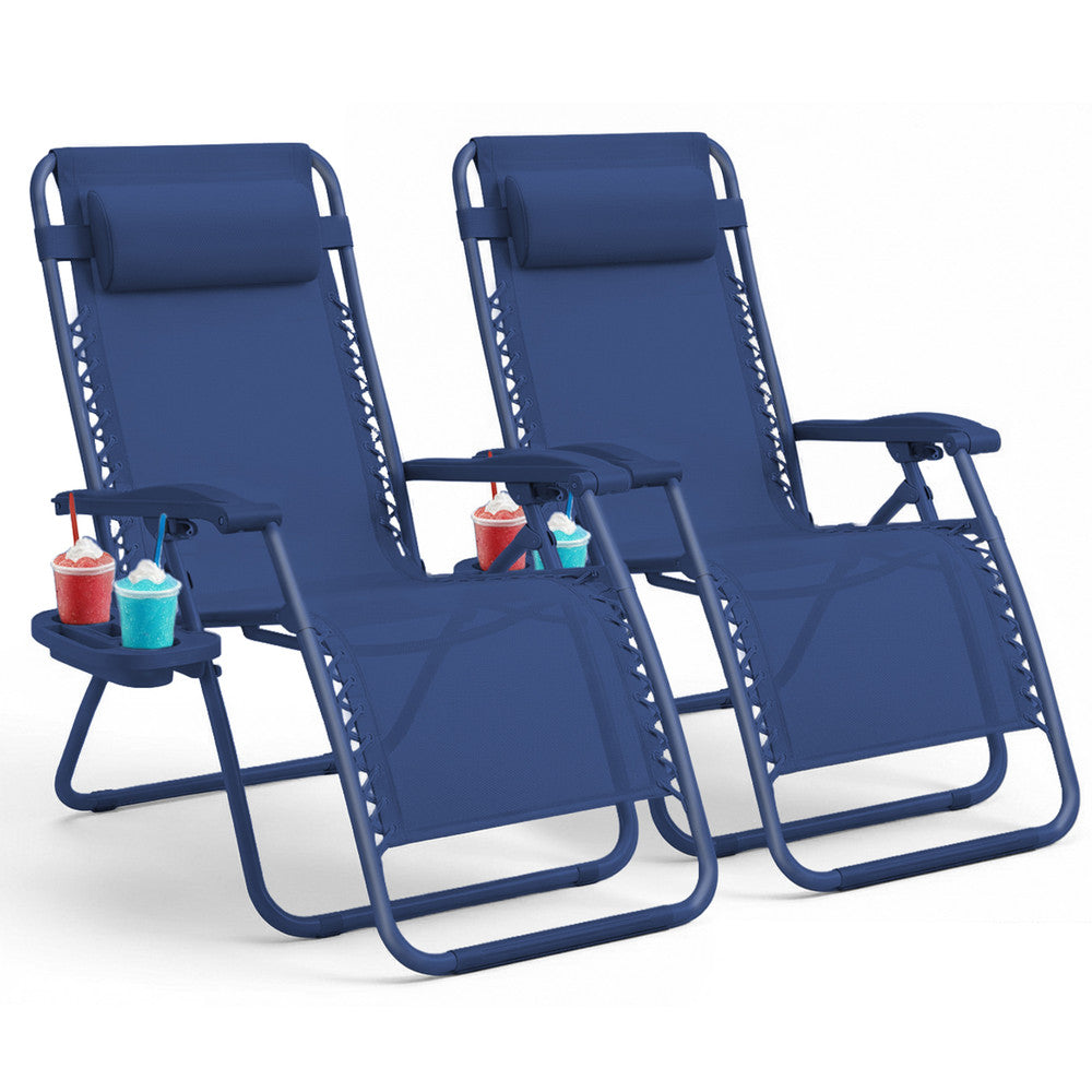 LUXURY Zero Gravity Chairs Set of 2