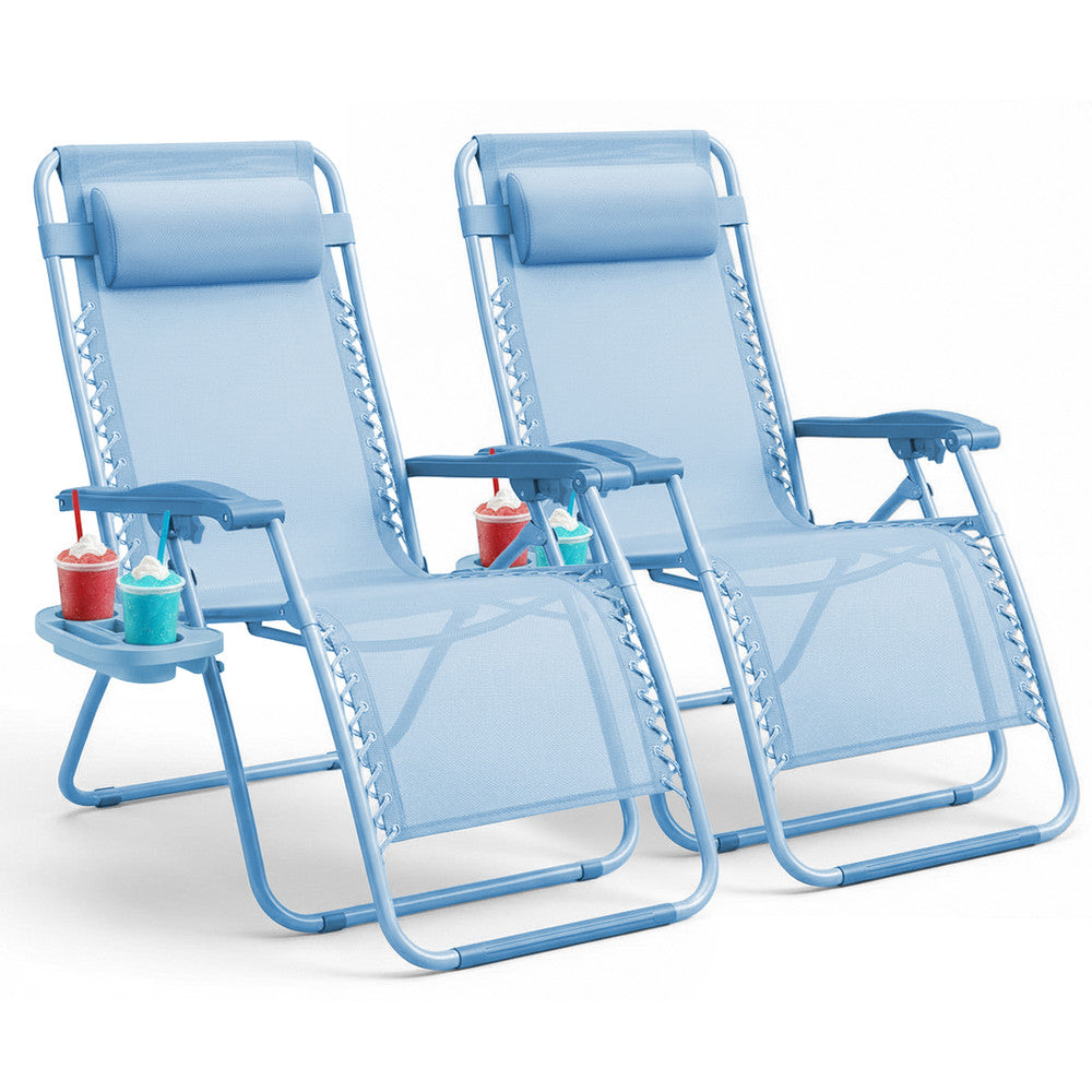 LUXURY Zero Gravity Chairs Set of 2