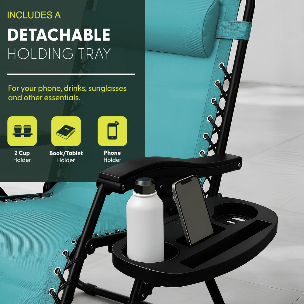 LUXURY Zero Gravity Chairs Set of 2