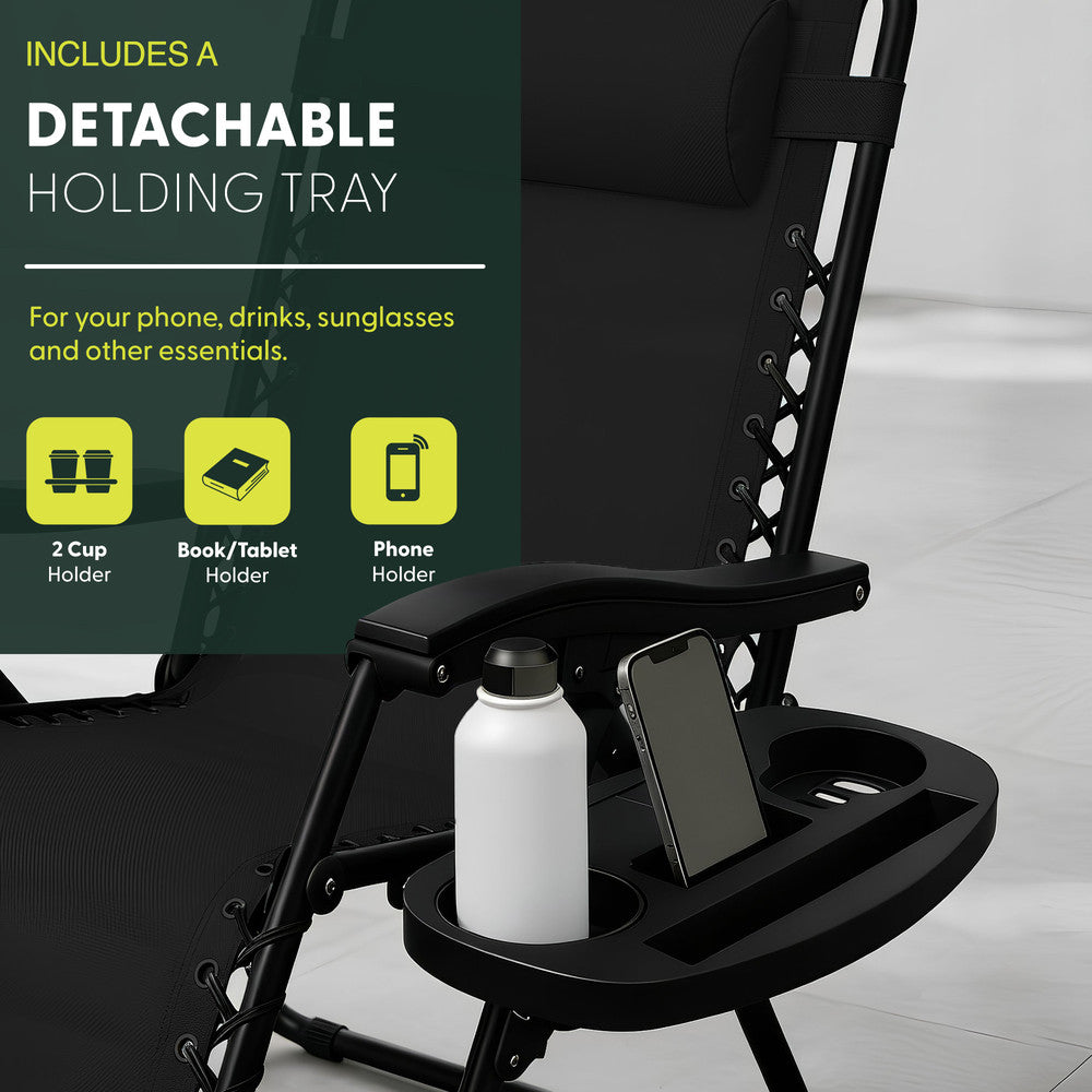LUXURY Zero Gravity Chairs Set of 2