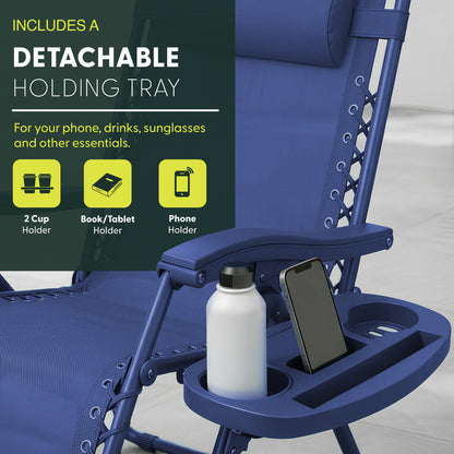 LUXURY Zero Gravity Chairs Set of 2