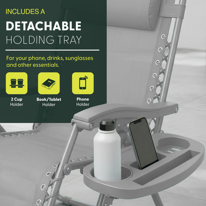 LUXURY Zero Gravity Chairs Set of 2