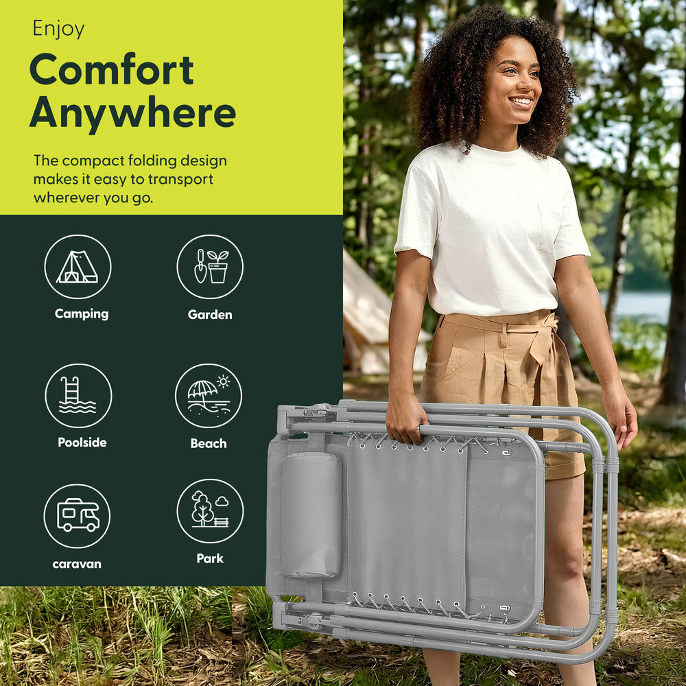 LUXURY Zero Gravity Chairs Set of 2